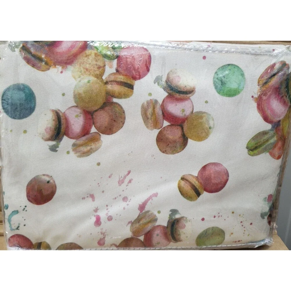 Printed Fabric Tablecloth, 60